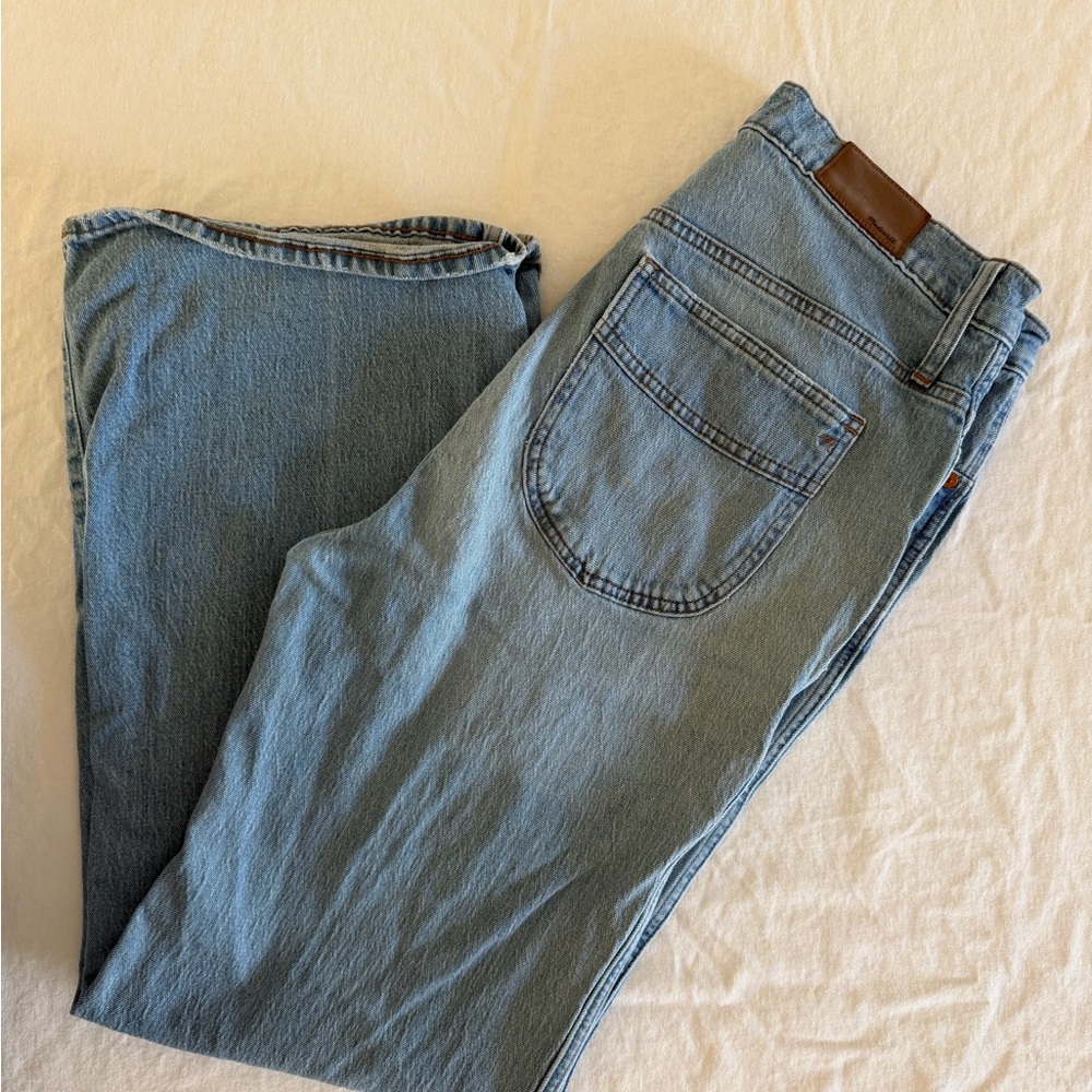 Madewell High Rise Jeans in Soft Blue